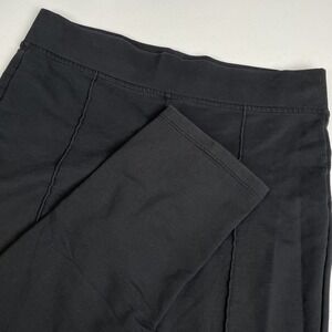 Lauren Active Pants Women's Size‎ PM Black Cotton Polyester Casual Loungewear